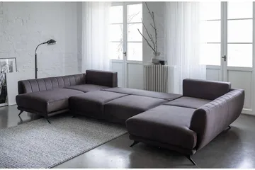 Katun Bäddsoffa Dubbelschäslong - Gul - Möbler - Soffa - Bäddsoffa