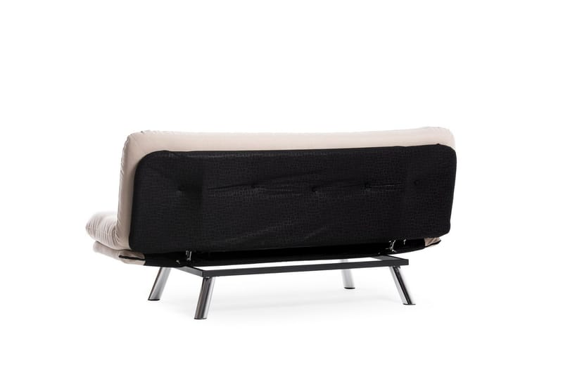 Kingaroy Längsbäddad Bäddsoffa 100x175 cm i Linne - Krämbeige - Möbler - Soffa - Bäddsoffa