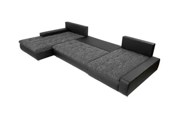 Kintore 4-sits Hörnbäddsoffa Wine red - Möbler - Soffa - Bäddsoffa