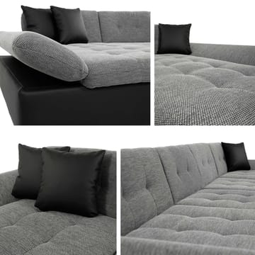 Kintore 5-sits Hörnbäddsoffa Dark grey - Möbler - Soffa - Bäddsoffa