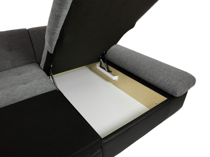 Kintore 5-sits Hörnbäddsoffa Dark grey - Möbler - Soffa - Bäddsoffa