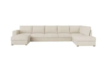 Kintore 6-sits Hörnbäddsoffa White - Möbler - Soffa - Bäddsoffa