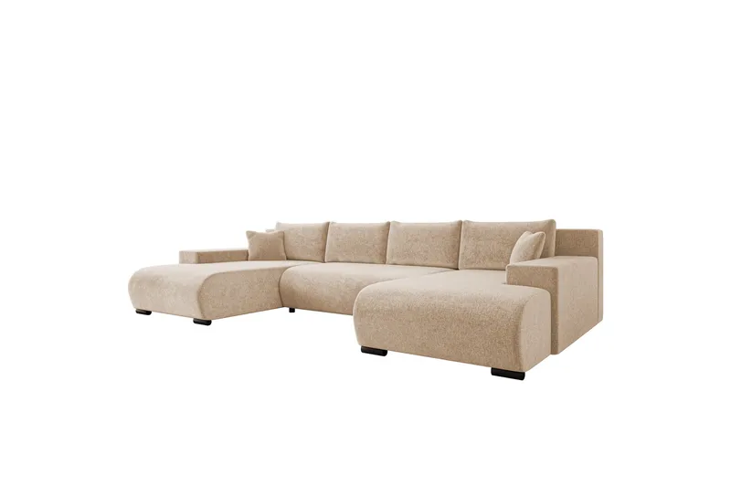 Krysen Bäddsoffa Dubbeldivan 4-sits, Beige