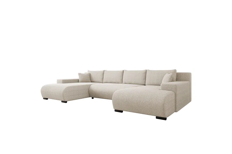 Krysen Bäddsoffa Dubbeldivan 4-sits, Beige