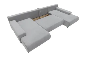 Krysen Bäddsoffa Dubbeldivan 4-sits - Vit - Möbler - Soffa - Bäddsoffa