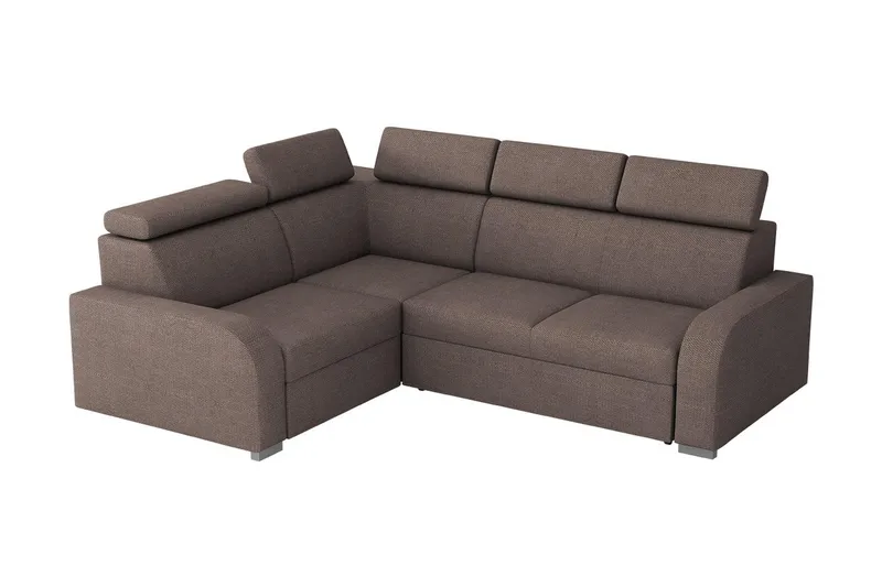 Lavona Bäddhörnsoffa Vändbar, Brun