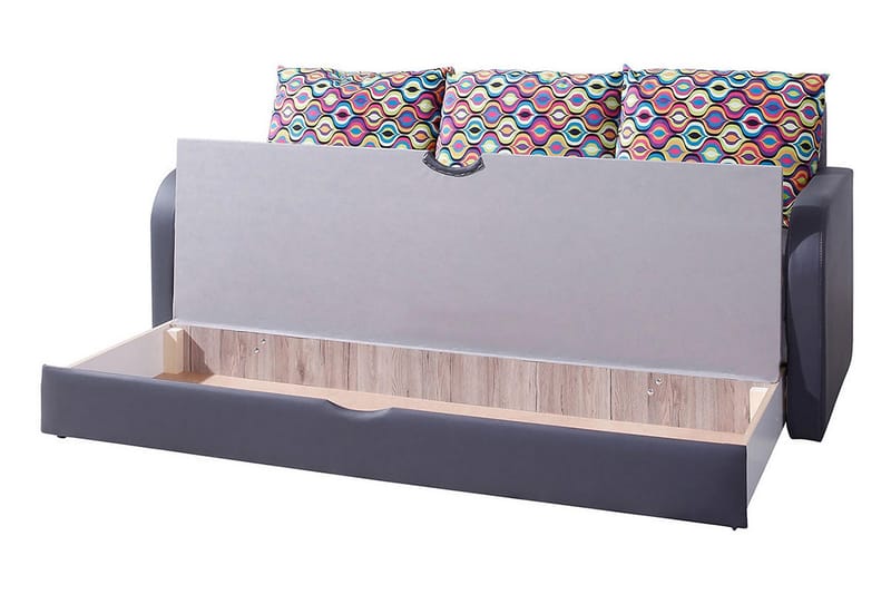 Lido Bäddsoffa 208x75x86 cm - Lila - Möbler - Soffa - Bäddsoffa