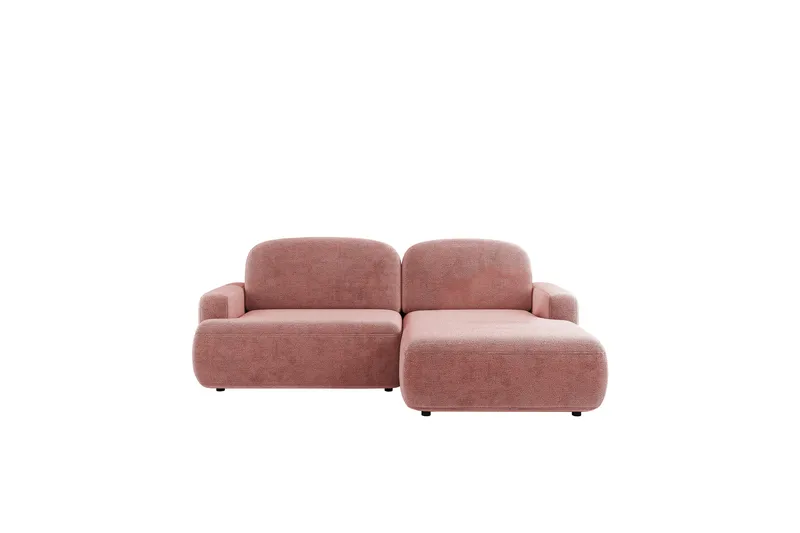 Lifeina Bäddsoffa m. Divan 2-sits, Rosa