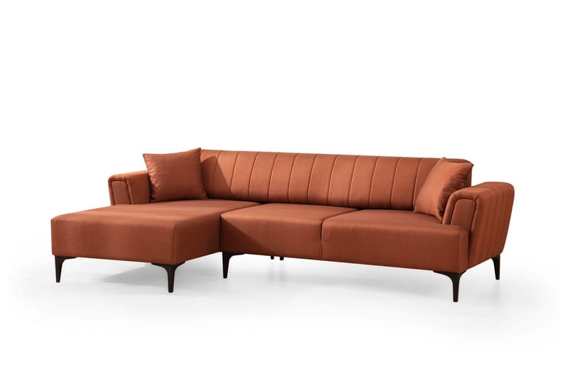 Lilesville Bäddsoffa med divan, Röd