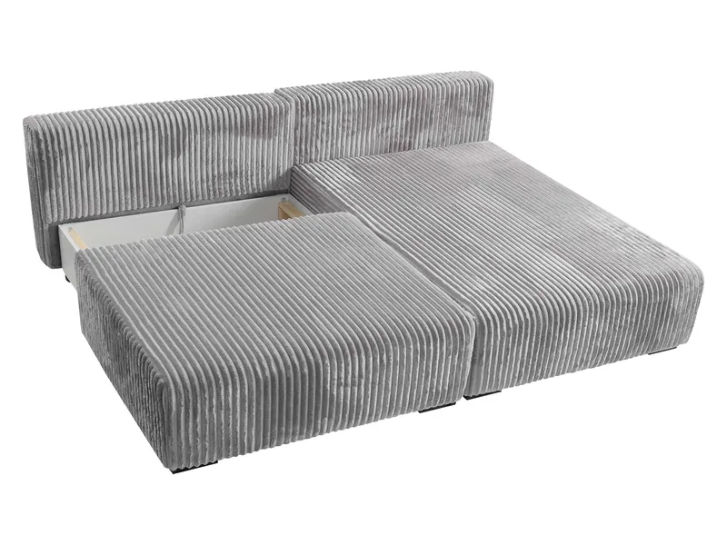 Lorynn 3-sits Bäddsoffa med divan - grå - Möbler - Soffa - Bäddsoffa