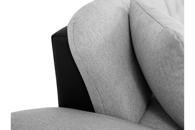 Malwi U-Bäddsoffa 278x162x76 cm - Grå/Vit - Möbler - Soffa - Bäddsoffa