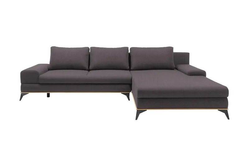 Manila Divanbäddsoffa 315x212x87 cm, Grå