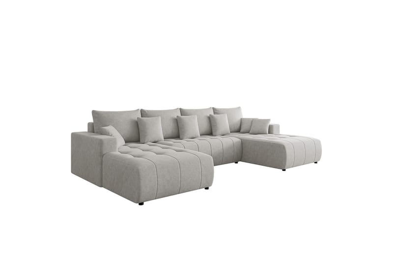 Mardon Bäddsoffa Dubbeldivan 4-sits, Grå