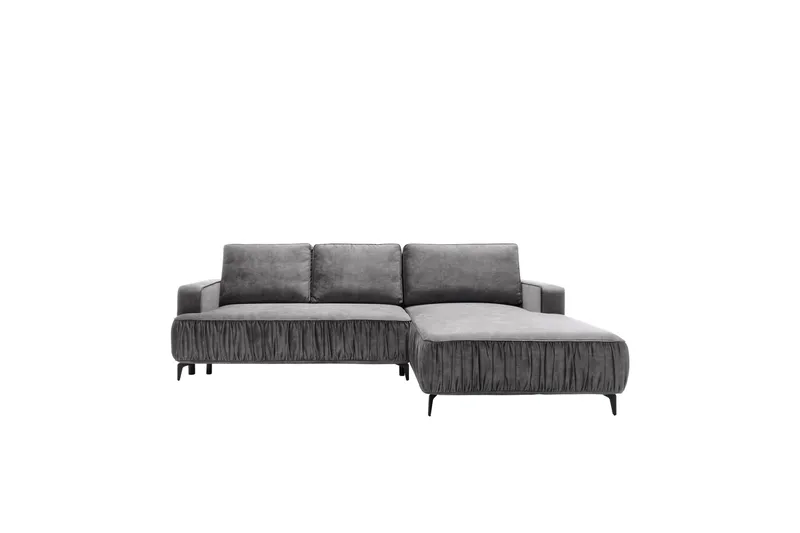 Marisana Bäddsoffa m. Divan 3-sits, Svart