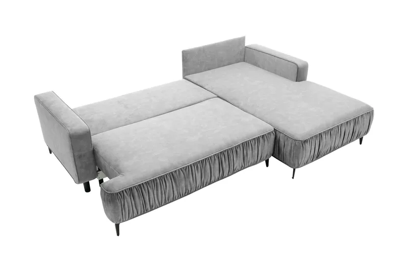 Marisana Bäddsoffa m. Divan 3-sits - Svart - Möbler - Soffa - Bäddsoffa