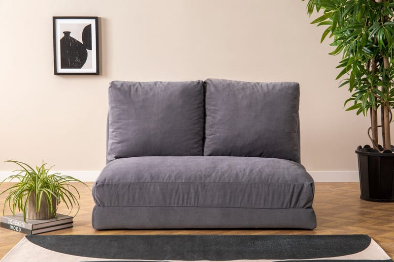 Maydena Bäddsoffa 2-sits 120x185 - Grå - Möbler - Soffa - Bäddsoffa