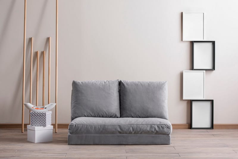 Maydena Bäddsoffa 2-sits 120x185 - Grå - Möbler - Soffa - Bäddsoffa