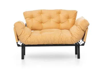 Mezonzo 2-sits Bäddsoffa - Gul - Möbler - Soffa - Bäddsoffa