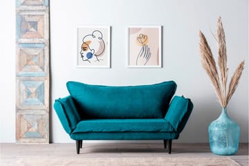 Mezonzo 3-sits Bäddsoffa - Grön - Möbler - Soffa - Bäddsoffa