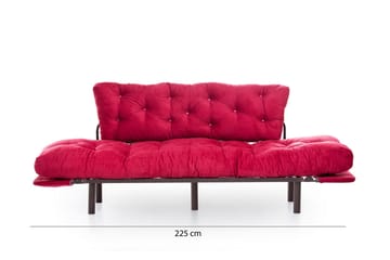 Mezonzo 3-sits Bäddsoffa - Röd - Möbler - Soffa - Bäddsoffa