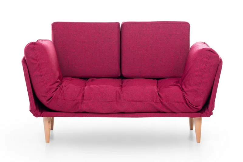 Mezonzo 3-sits Bäddsoffa, Röd
