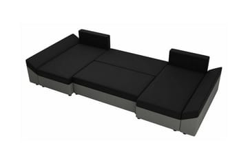 Midfeld 4-sits Hörnbäddsoffa Dark grey - Möbler - Soffa - Bäddsoffa