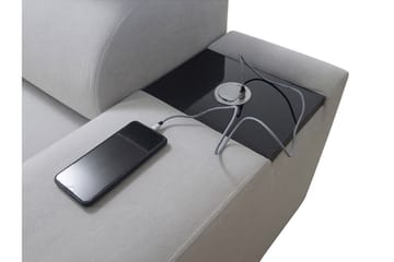 Morenia 4-sits Hörnbäddsoffa Vänster - Svart - Möbler - Soffa - Bäddsoffa