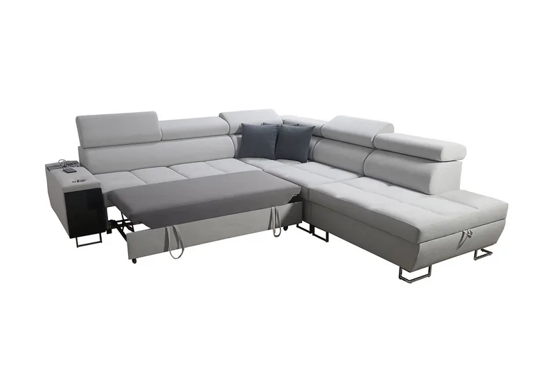 Morenia Bäddsoffa m. Schäslong L-formad - Möbler - Soffa - Bäddsoffa
