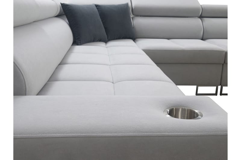 Morenia Hörnbäddsoffa - Vit - Möbler - Soffa - Bäddsoffa
