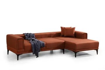 Naoko Bäddsoffa med divan - Röd - Möbler - Soffa - Bäddsoffa