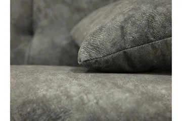 Naoma Bäddsoffa m. Divan 3-sits - Svart/Brun - Möbler - Soffa - Bäddsoffa