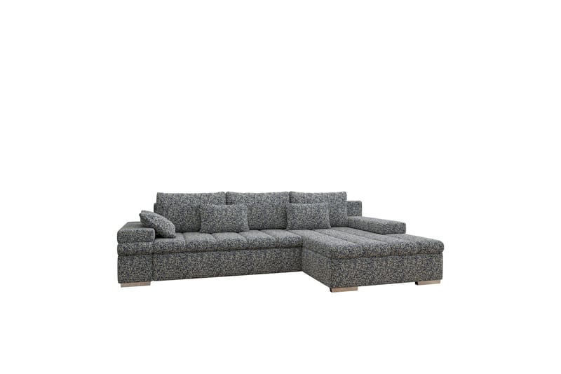 Naoma Bäddsoffa med Divan 4-sits, Marinblå