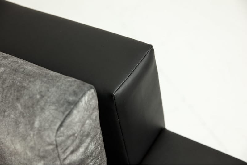 Naoma mini hörnsoffa - Rosa/Grå - Möbler - Soffa - Bäddsoffa