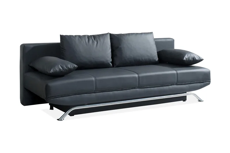 Olier Bäddsoffa 200x100x85 cm, Svart