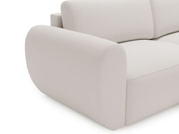 Osvar 3-sits Bäddsoffa med Divan Höger och Förvaring - Svart - Möbler - Soffa - Bäddsoffa