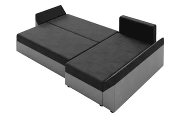 Ovadia 5-sits Bäddsoffa - Svart/Röd - Möbler - Soffa - Bäddsoffa