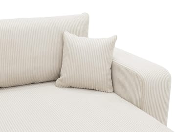 Pryda 4-sits Bäddsoffa divan vänster med förvaring - brun - Möbler - Soffa - Bäddsoffa