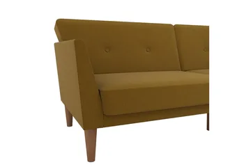 Regal 2-sits Bäddsoffa Gul - Novogratz - Möbler - Soffa - Bäddsoffa