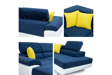 Reginia Bäddsoffa m. Divan och Schäslong 4-sits - Grön - Möbler - Soffa - Bäddsoffa