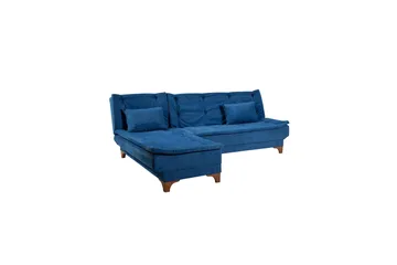 Riversdale Bäddsoffa m. Divan 4-sits - Mörkblå - Möbler - Soffa - Bäddsoffa