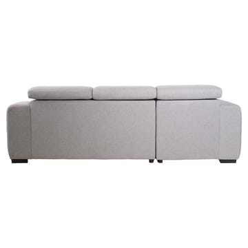 Selmar 2-sits Vänster Hörnbäddsoffa med Förvaring i Tyg - Grå - Möbler - Soffa - Bäddsoffa