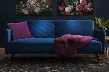 Senja Bäddsoffa 200 cm - Blå - Möbler - Soffa - Bäddsoffa