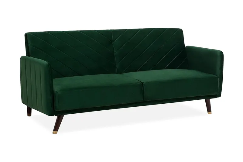 Senja Bäddsoffa 200 cm, Grön