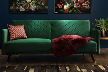 Senja Bäddsoffa 200 cm - Grön - Möbler - Soffa - Bäddsoffa