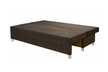 Skatteg Bäddsoffa med Sittpuff - Svart|Grå - Möbler - Soffa - Bäddsoffa