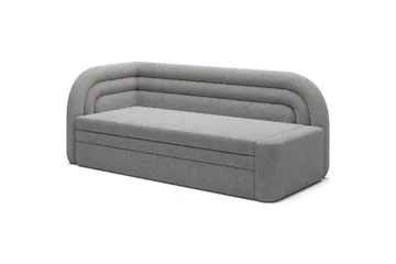 Soffa Eltap Fabillo 223x86x80 cm - Royal 04, Ljusgrå, Vänster - Möbler - Soffa - Bäddsoffa