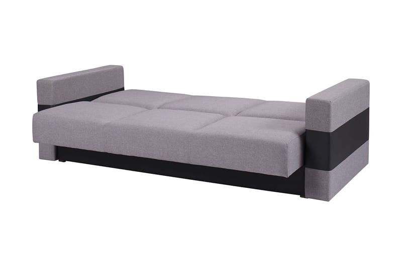 Square Bäddsoffa 222x97x88 cm - Beige/Grå - Möbler - Soffa - Bäddsoffa