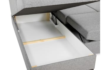 Taberk Bäddsoffa med Divan och Schäslong 5-sits - Brun - Möbler - Soffa - Bäddsoffa