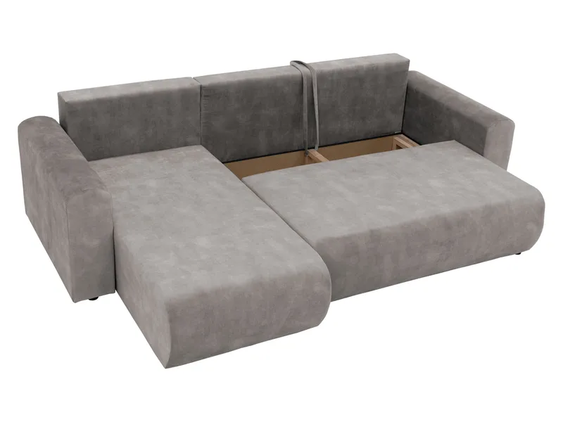 Tacon 3-sits Bäddsoffa med divan - grå - Möbler - Soffa - Bäddsoffa