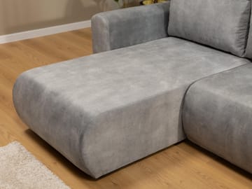 Tacon 3-sits Bäddsoffa med divan - grå - Möbler - Soffa - Bäddsoffa